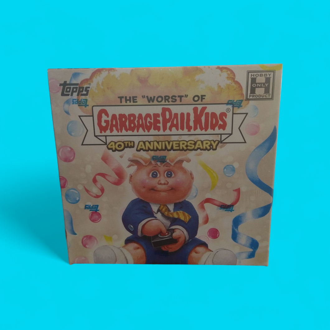 2025 Topps Garbage Pail Kids 40th Anniversary Hobby Box