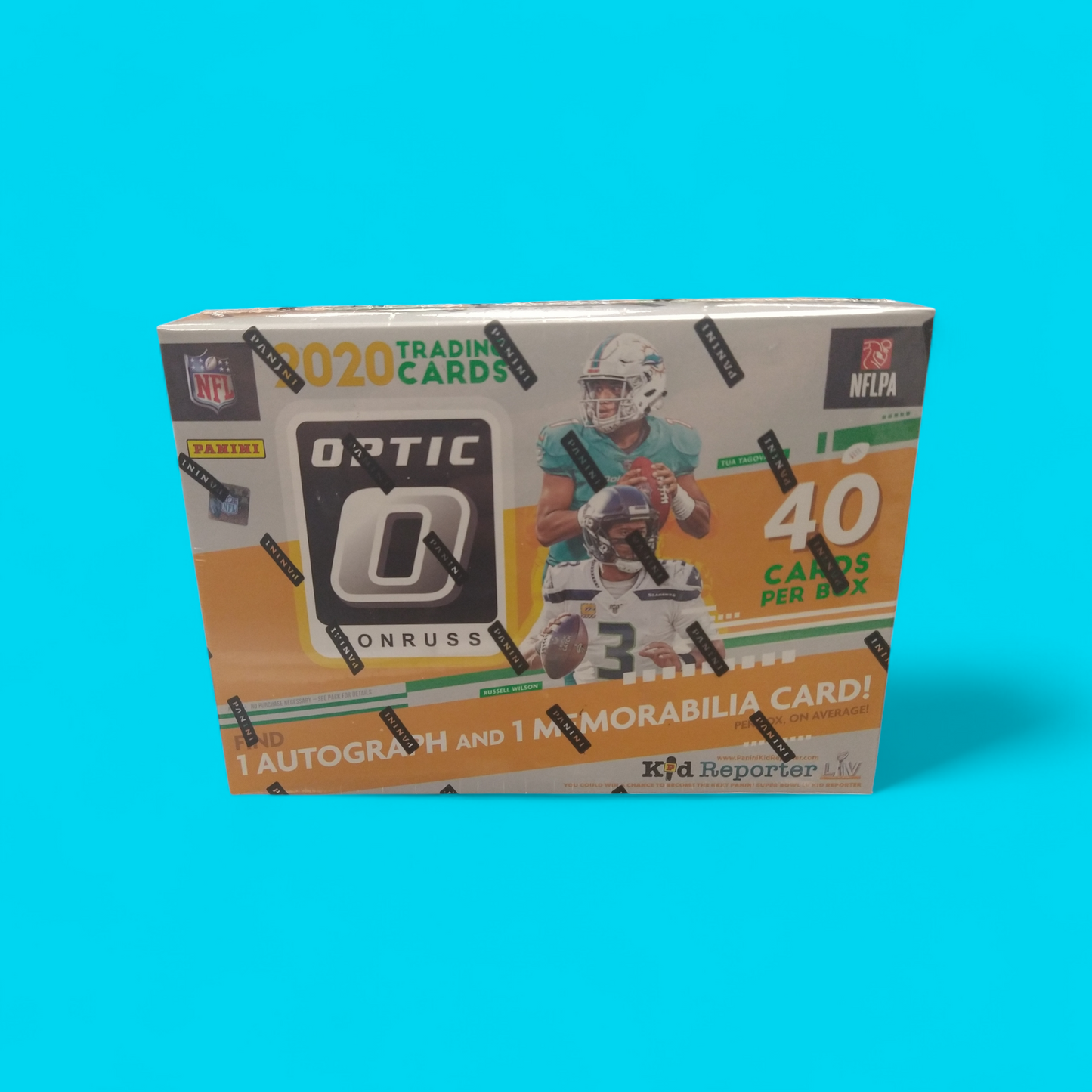 2020 Panini Optic Football Mega Box (1 auto, 1 mem)