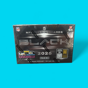 2025 Panini Black Football Hobby Box