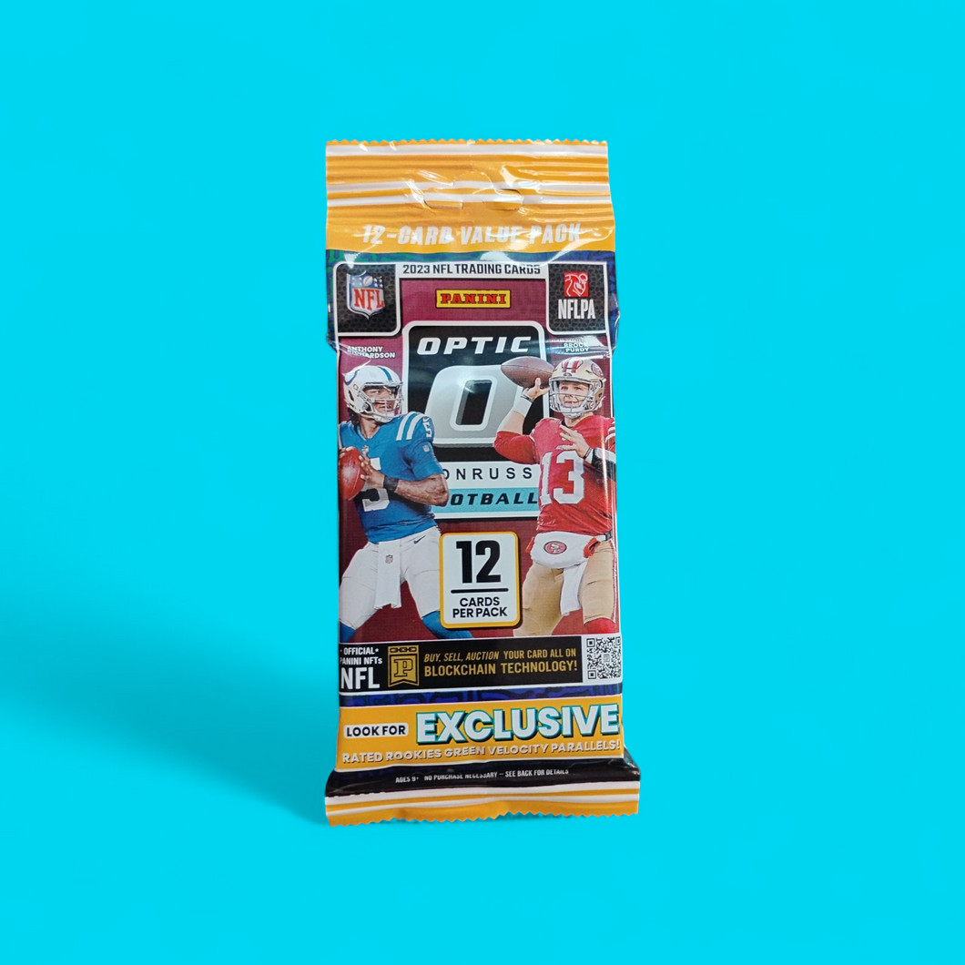 2023 Donruss Optic Football Cello Fat Pack