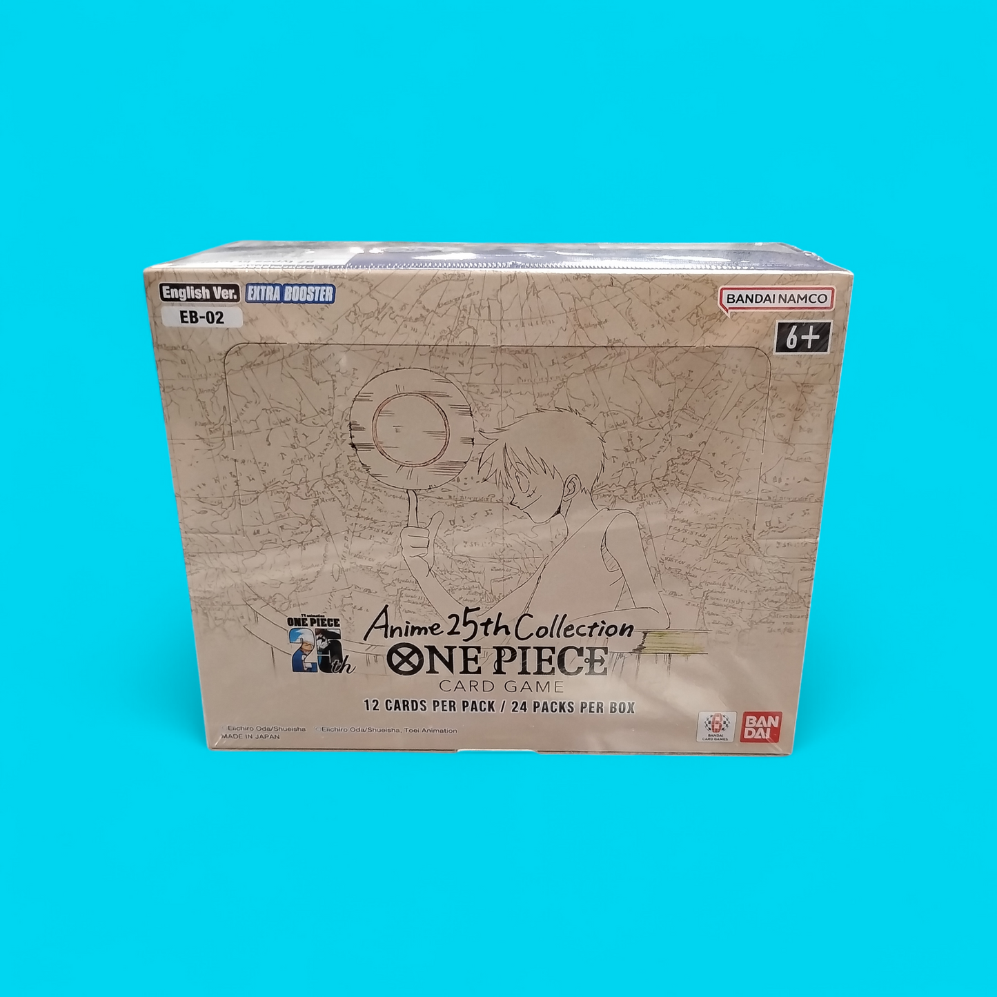 One Piece Anime 25th Anniversary Collection Extra Booster Box EB-02 SCJ One Piece Anime 25th Anniversary Collection Extra Booster Box EB-02 SCJ