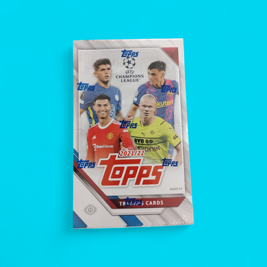 2021-22 Topps UEFA Champions League Soccer Hobby Box