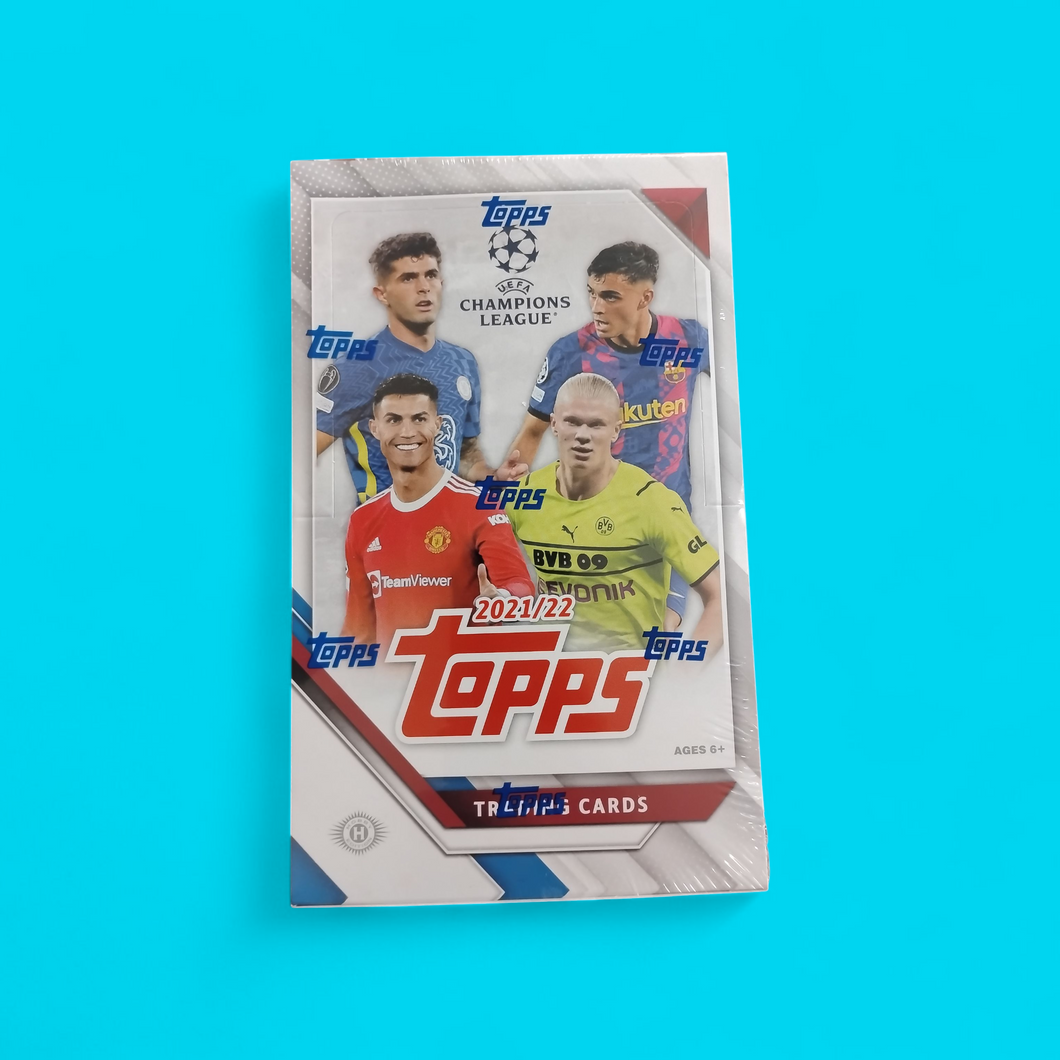 2021-22 Topps UEFA Champions League Soccer Hobby Box