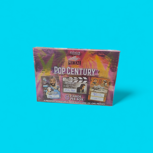 2026 Leaf Metal Pop Century Hobby Box