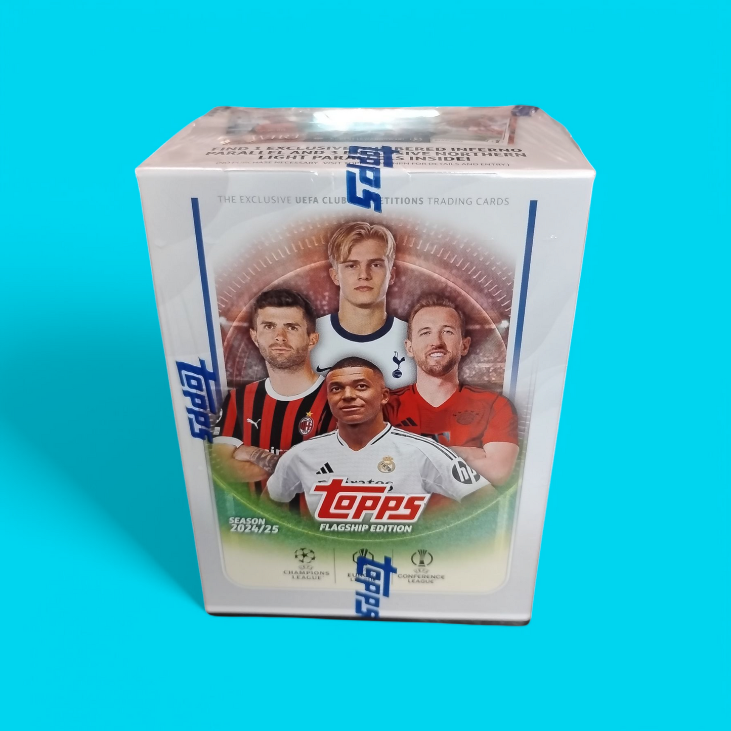 2024-25 Topps UEFA Club Competitions Soccer Blaster Box