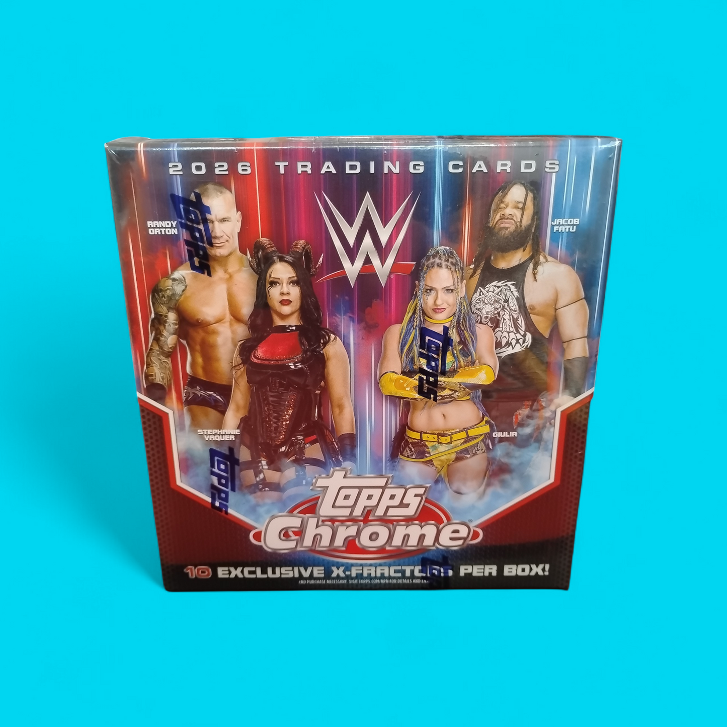 2026 Topps Chrome WWE Mega Box