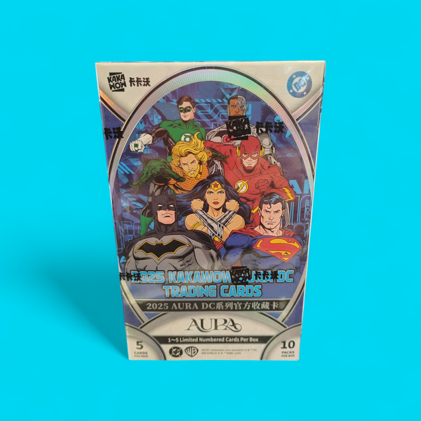 2025 Kakawow Aura DC Hobby Edition Trading Cards Box