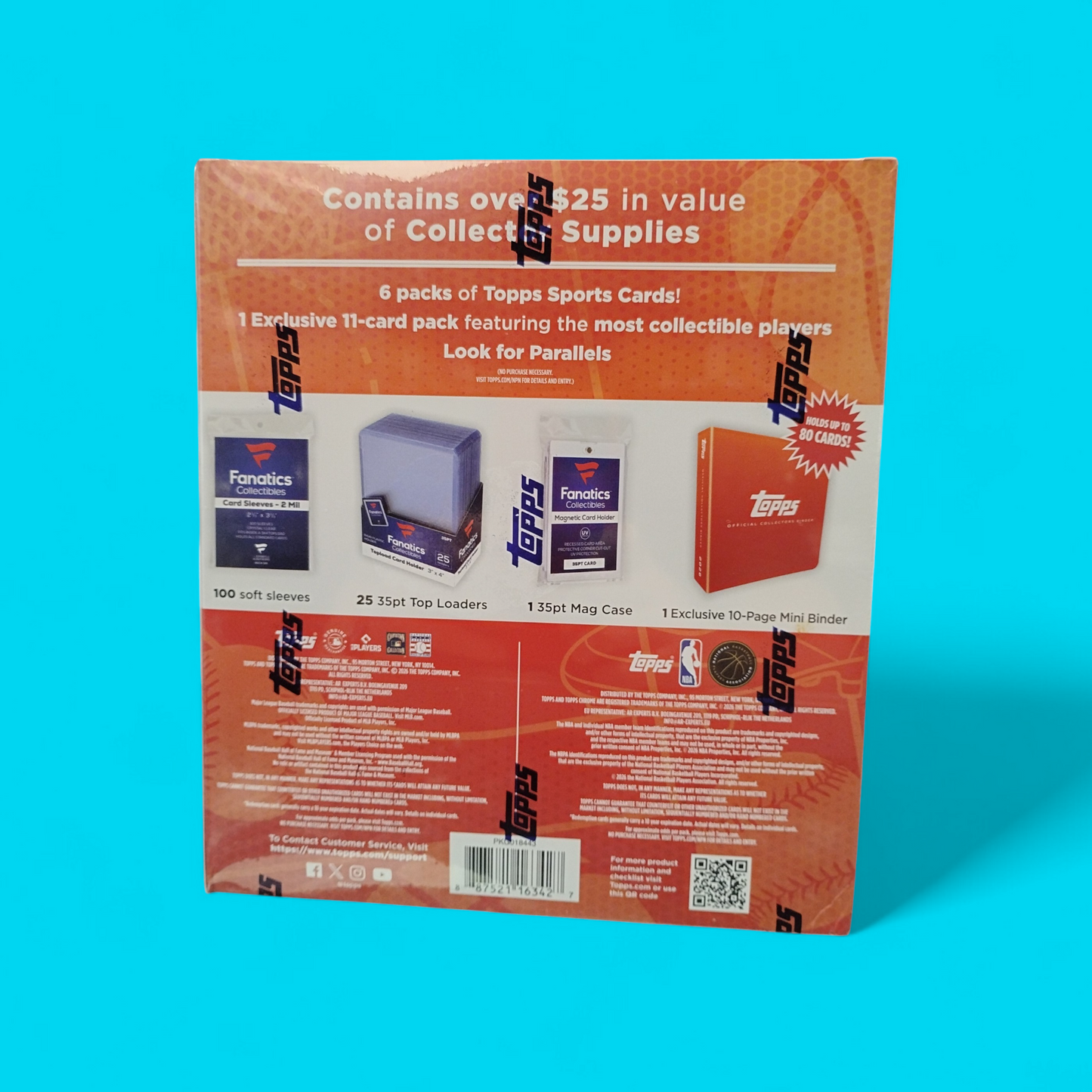 2026 Topps Baseball x Basketball Official Collectors Kit Box