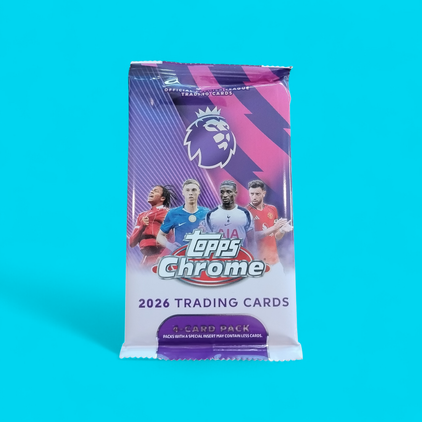 2026 Topps Chrome Premier League Soccer Blaster Pack