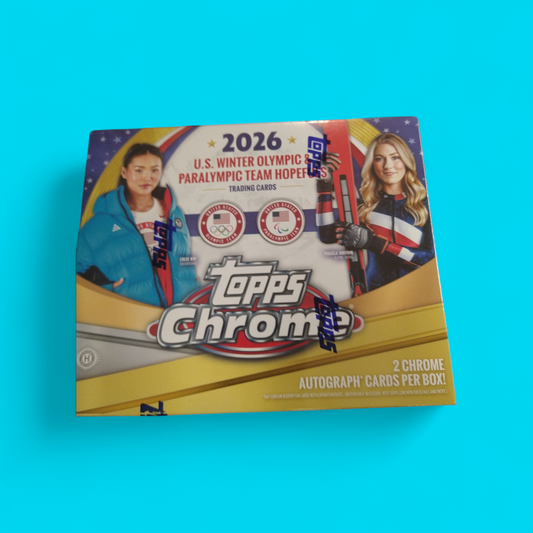 2026 Topps Chrome USA Olympic & Paralympic Team Hopefuls Hobby Box