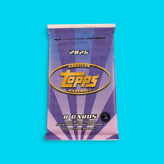2025 Topps Archives baseball blaster pack