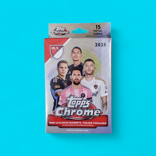 2025 Topps Chrome MLS Soccer Hanger Box