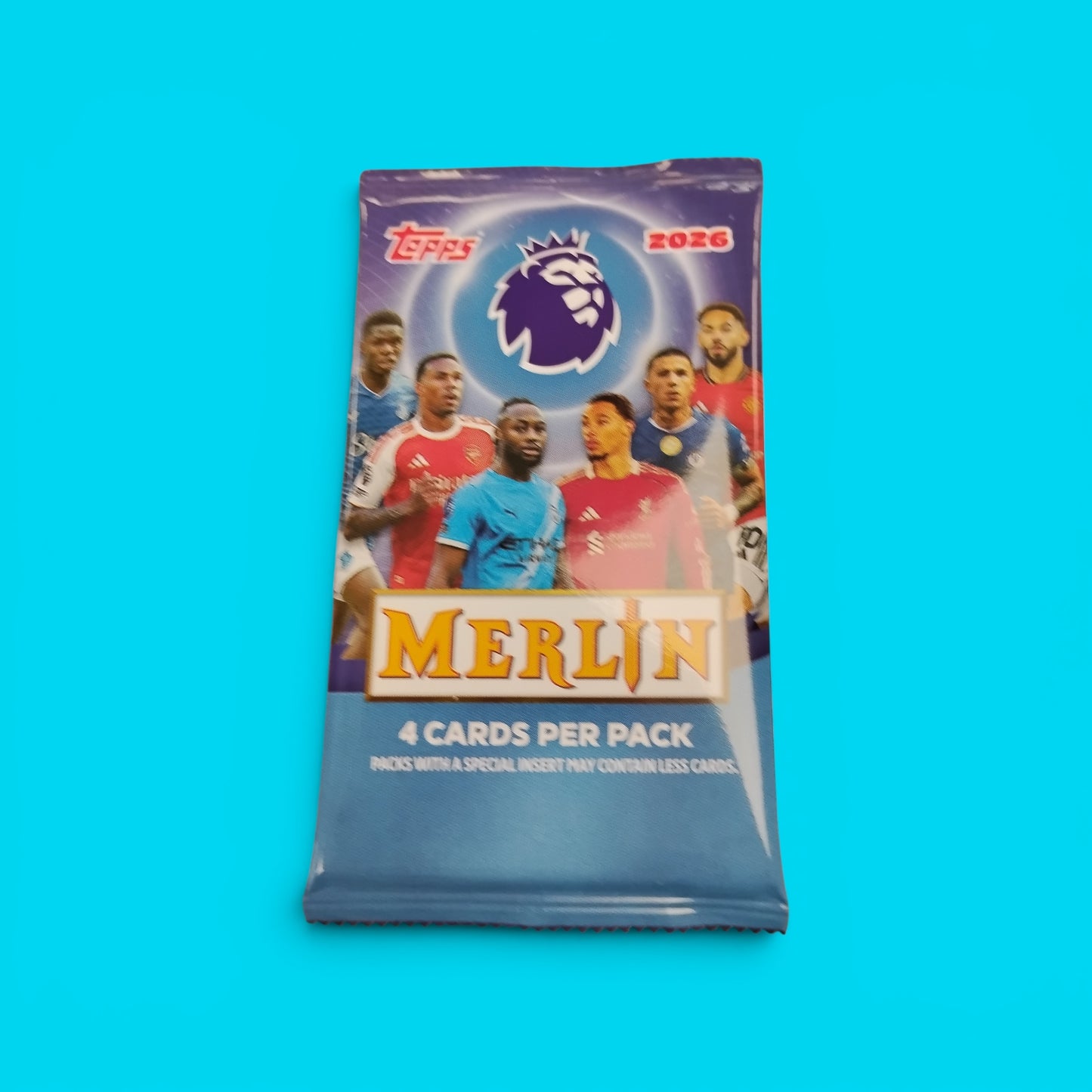 2026 Topps Merlin Premier League Soccer Blaster Pack