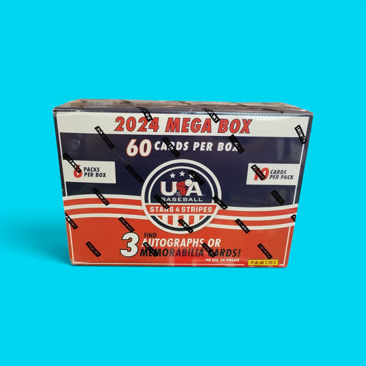 2024 Panini USA Stars & Stripes Baseball Mega Box