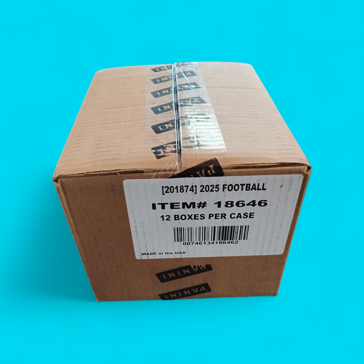 2025 Panini Absolute Football Hobby 12 Box Case
