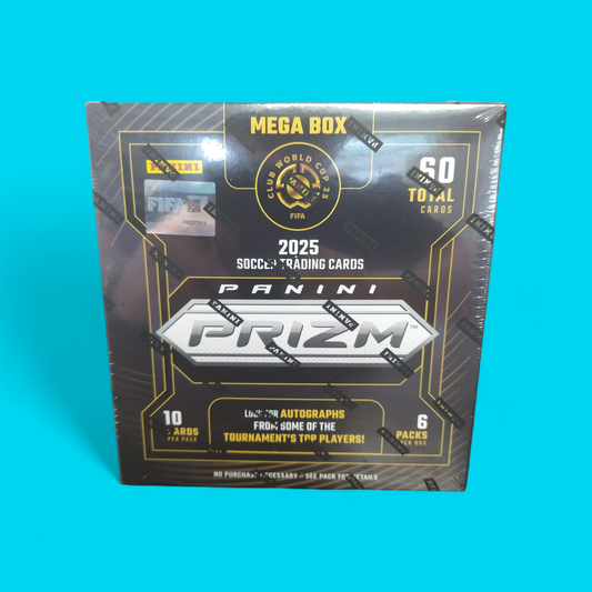 2025 Panini Prizm Club World Cup Soccer Mega Box