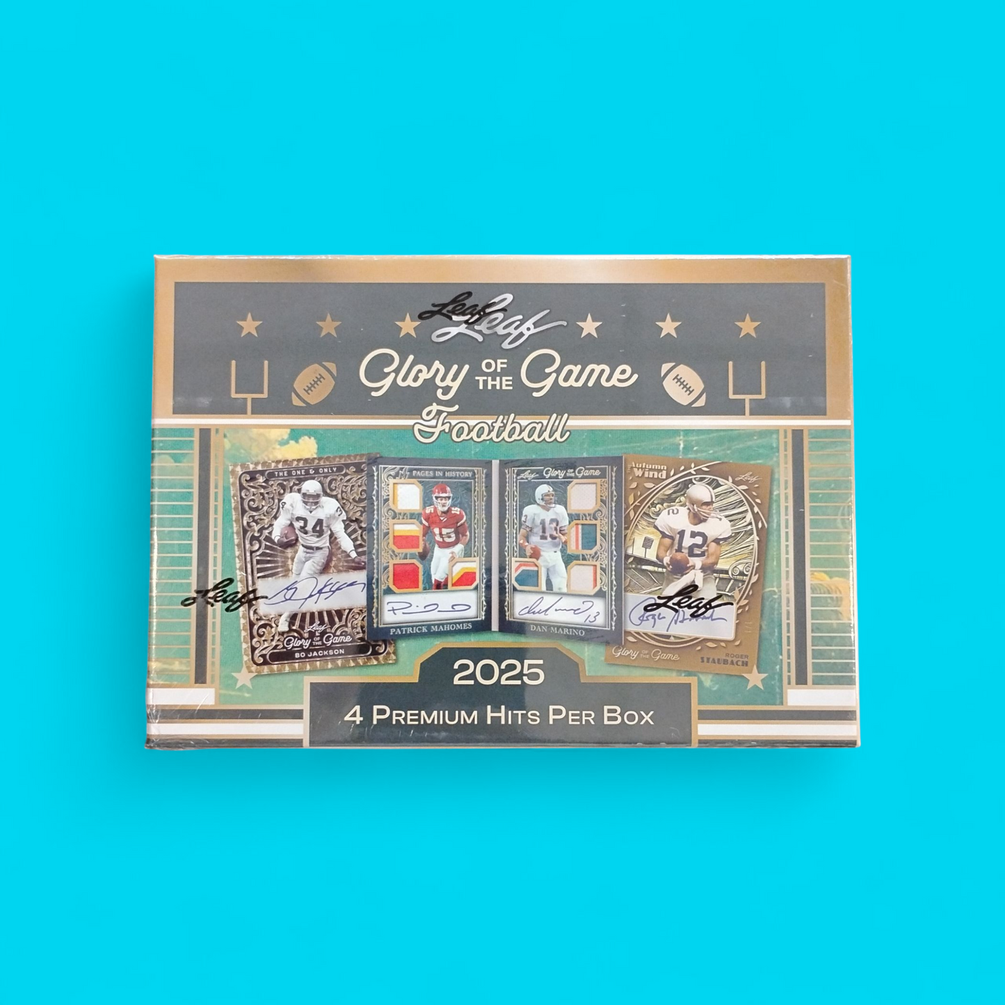 2025 Leaf Glory Of The Game Football Box