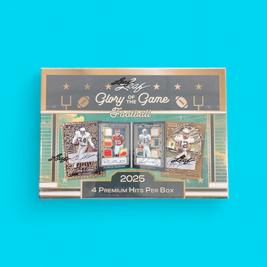 2025 Leaf Glory Of The Game Football Box