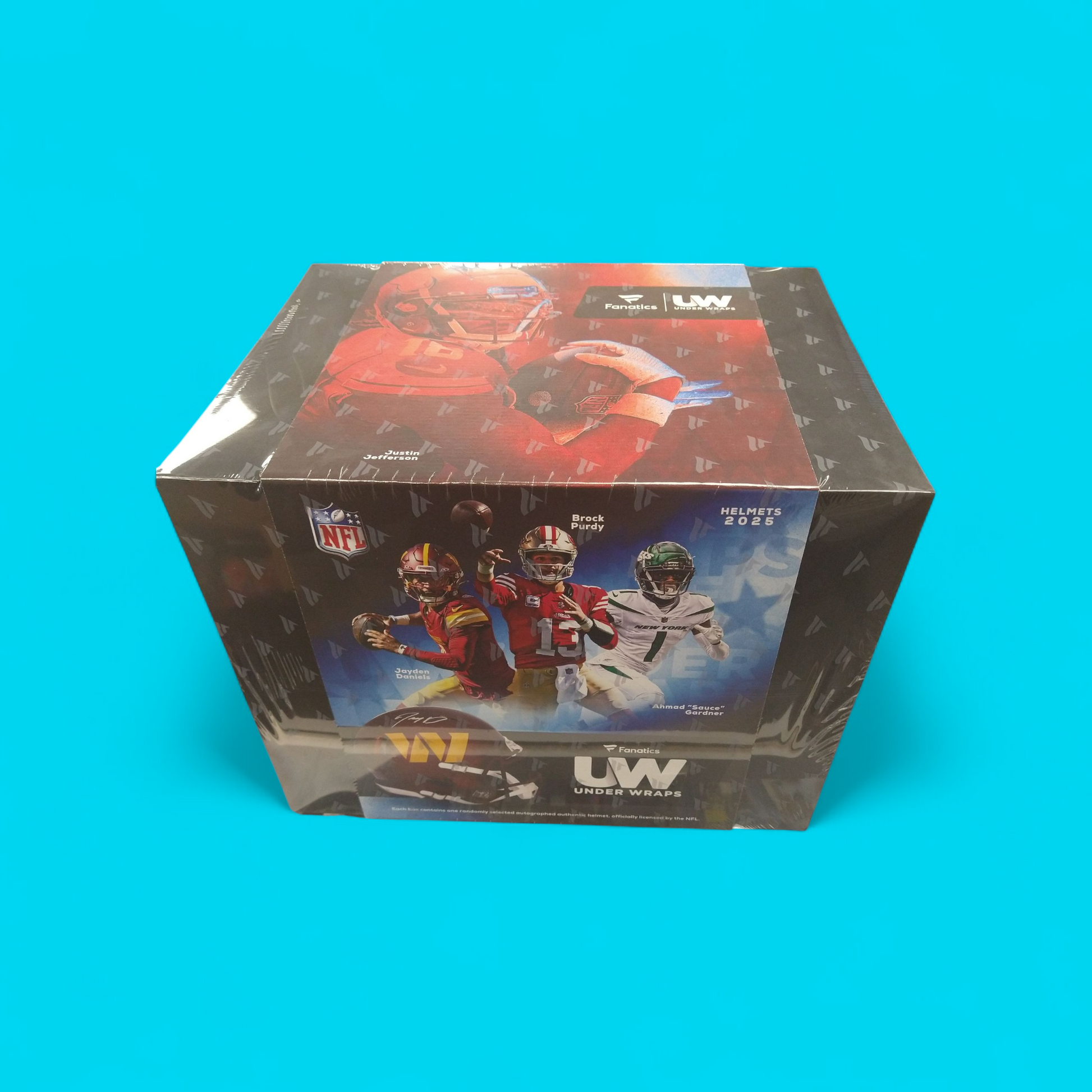 autographed full size football helmets Fanatics Under Wraps Full Size Autographed Authentic Football Helmet – SCJ