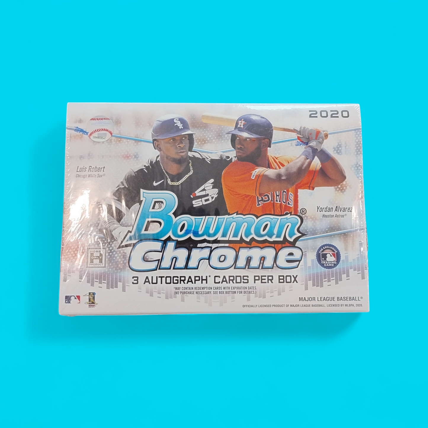 2020 Bowman Chrome Baseball HTA Choice Hobby Box