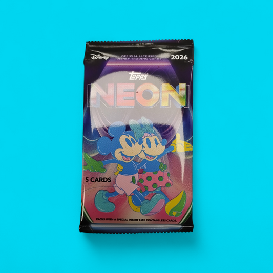 2026 Topps Neon Disney Blaster Pack