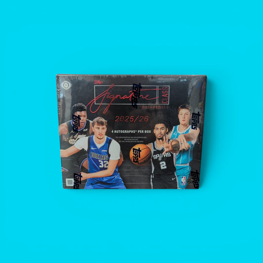 2025-26 Topps Signature Class Basketball Jumbo Box