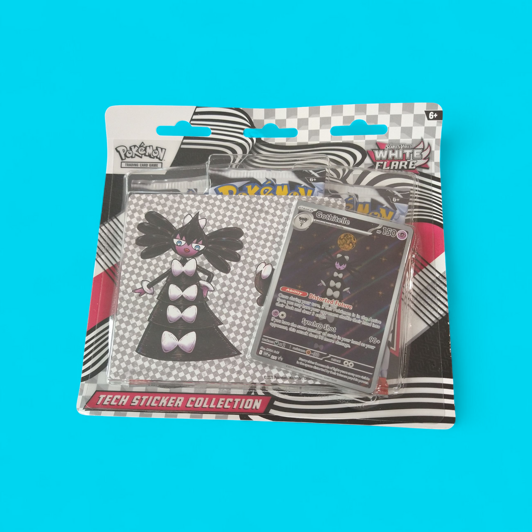 Pokemon Scarlet & violet white flare tech sticker collection