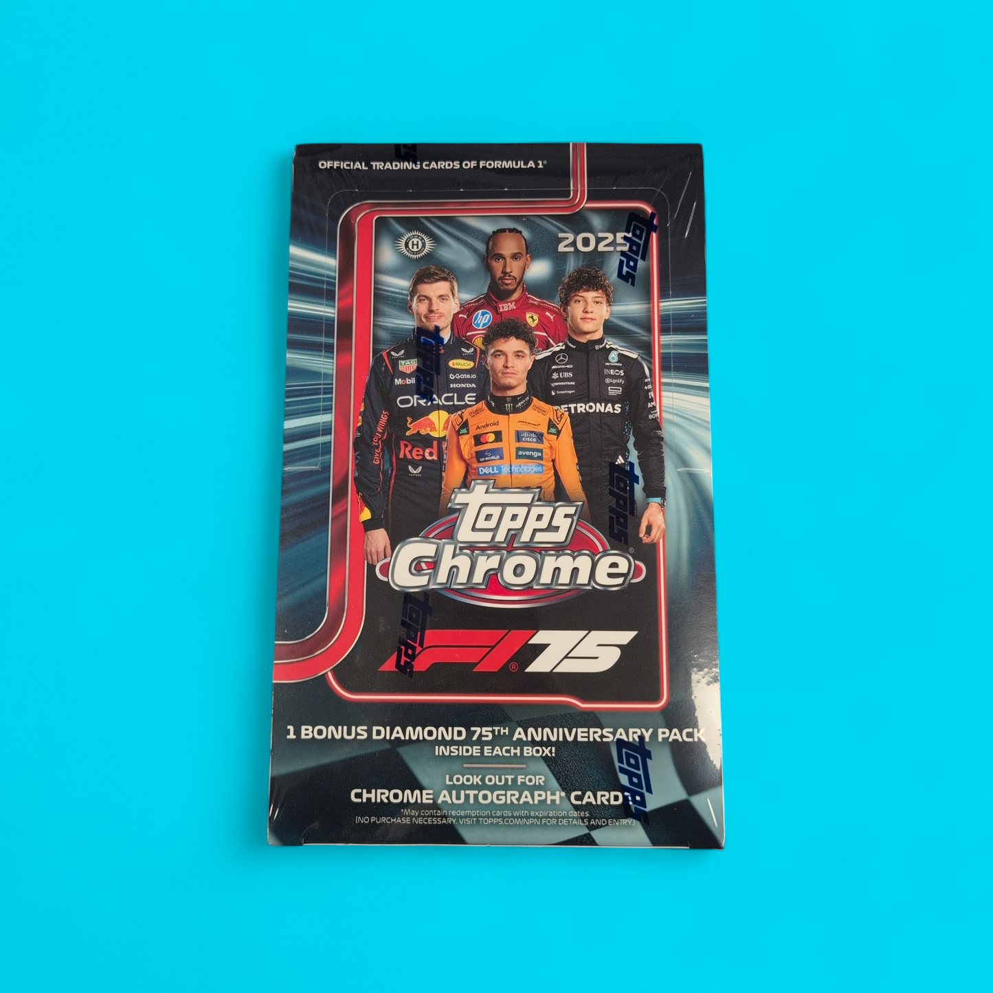 2025 Topps Chrome Formula 1 Hobby Box F1