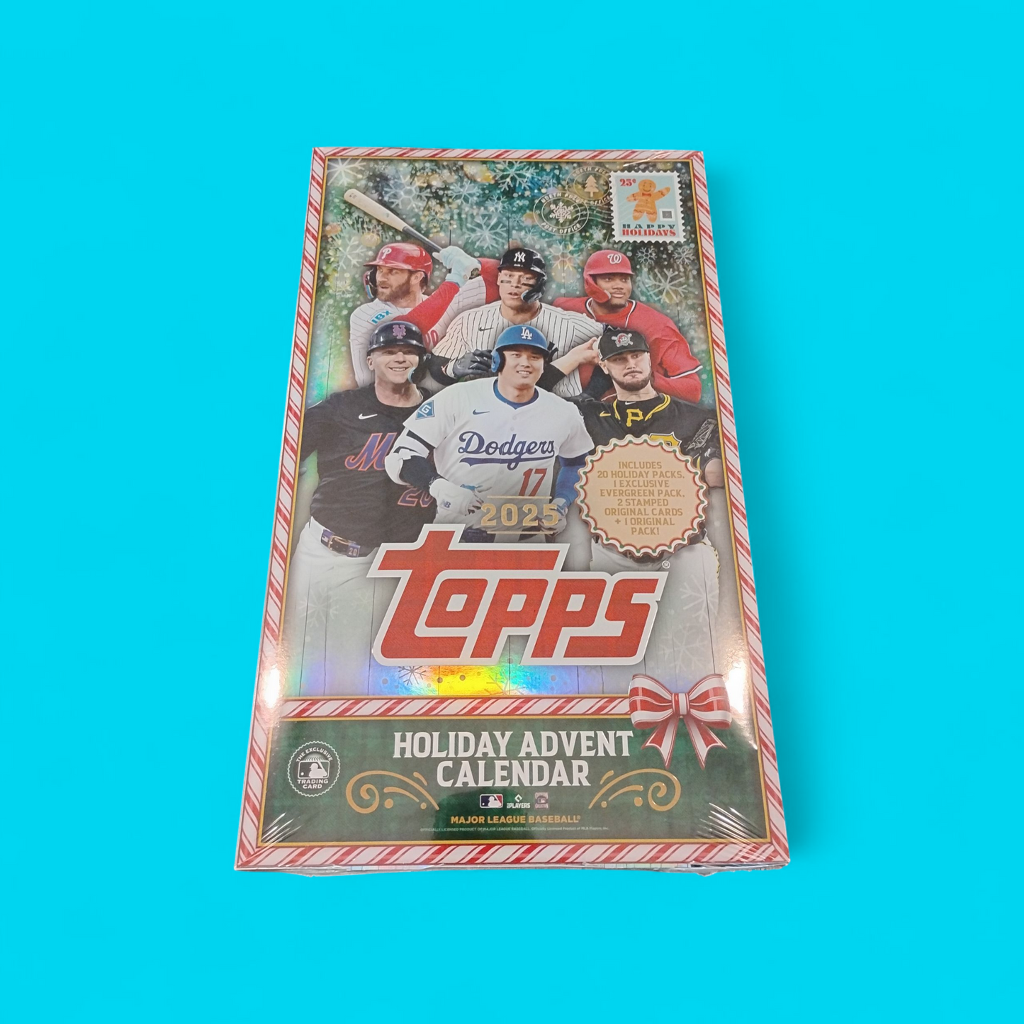2025 Topps Baseball Holiday Advent Calendar