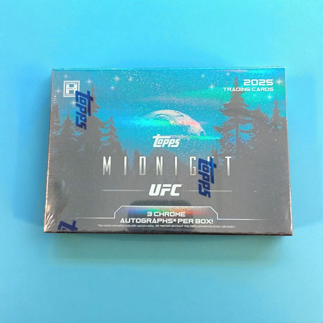 2025 Topps Chrome Midnight UFC Hobby Box