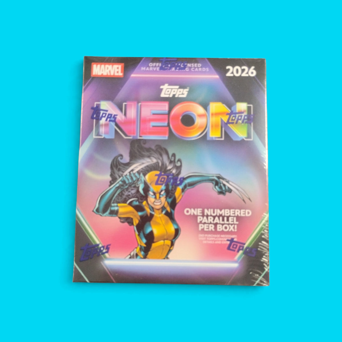 2026 Topps Marvel Neon Mega Box