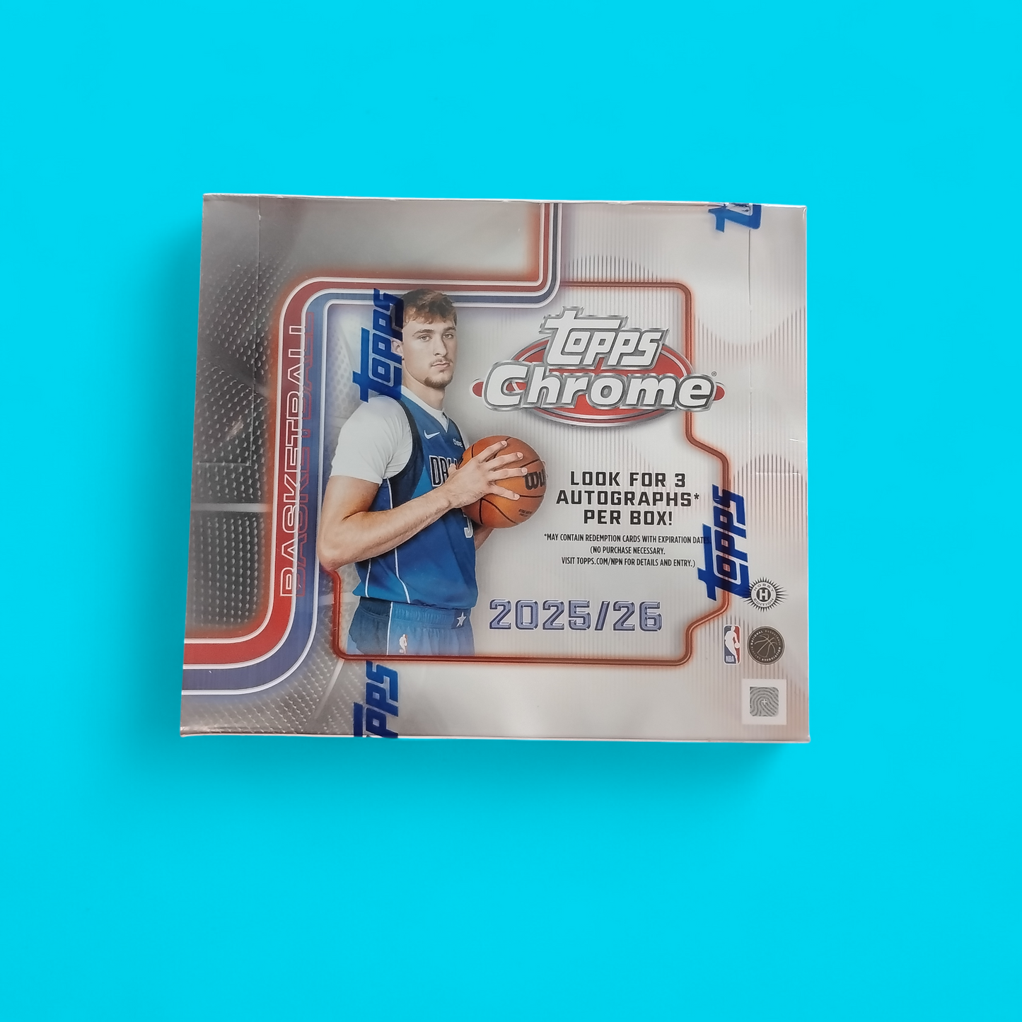 2025-26 Topps Chrome Basketball Jumbo Box