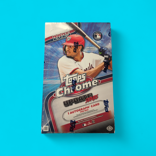 2025 Topps Chrome Update Series Hobby Box