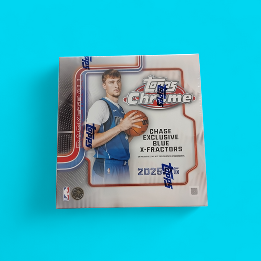 2025-26 Topps Chrome Basketball Mega Box