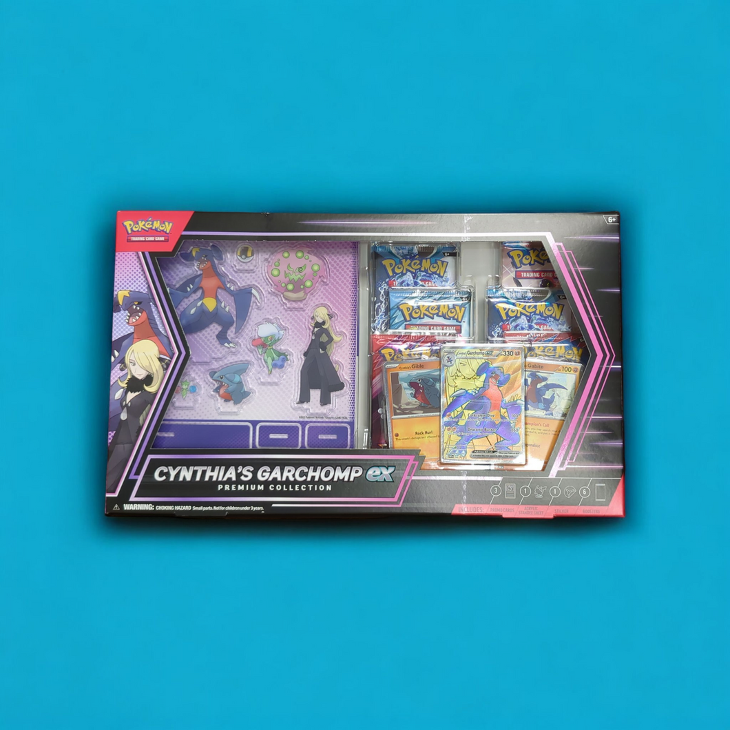 Pokemon Cynthia's Garchomp ex Premium Collection Box