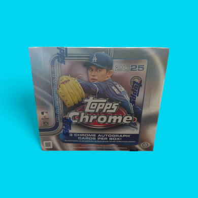 2025 Topps Chrome Baseball Hobby Jumbo Box
