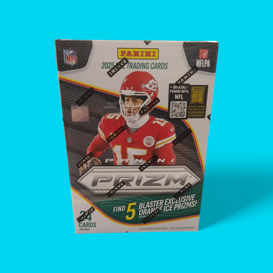 2025 Panini Prizm Football Hobby Blaster Box ( orange ice )