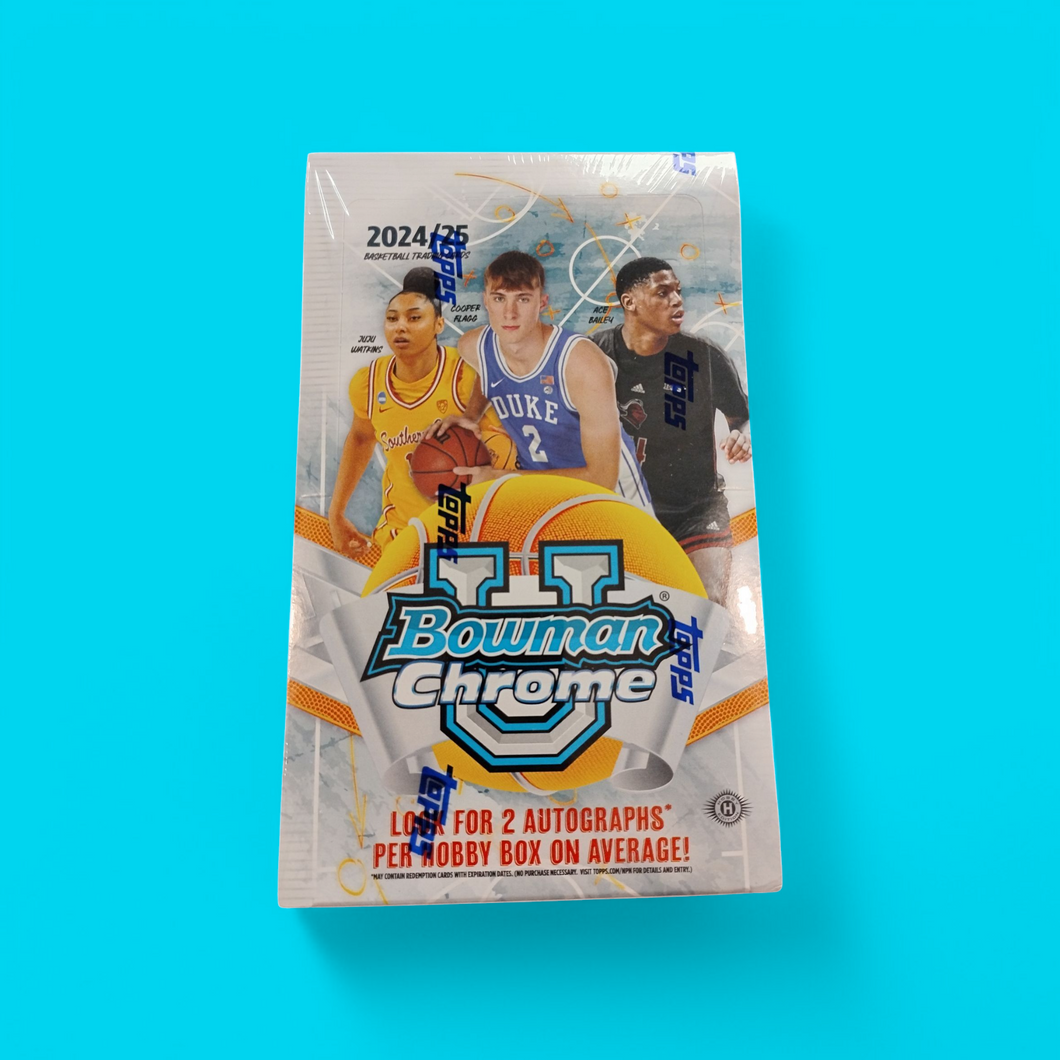 2024/25 Bowman Chrome U Basketball Hobby Box