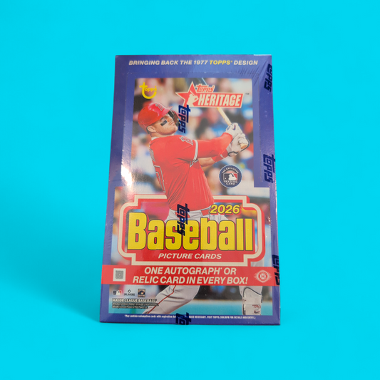 2026 Topps Heritage Baseball Hobby Box