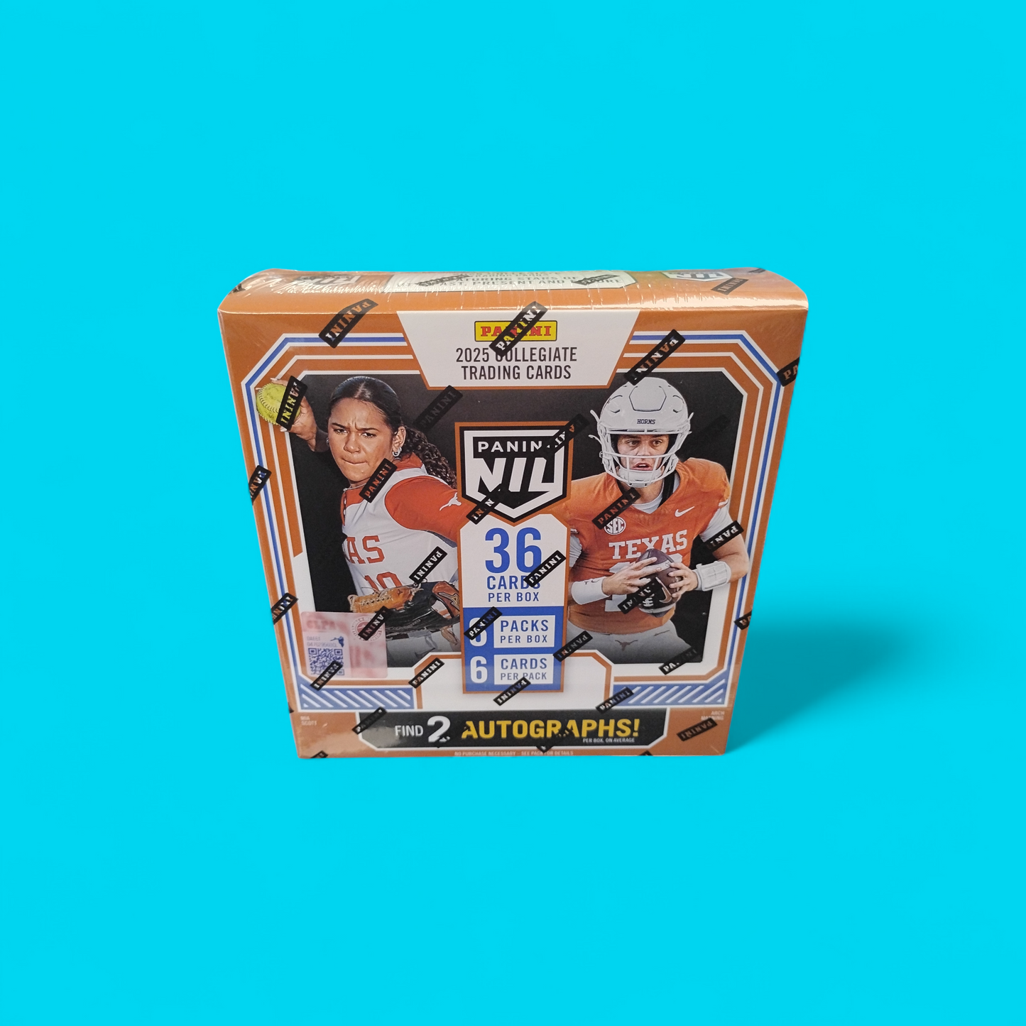 2025 Panini NIL Texas Longhorns Multi Sport Hobby Box