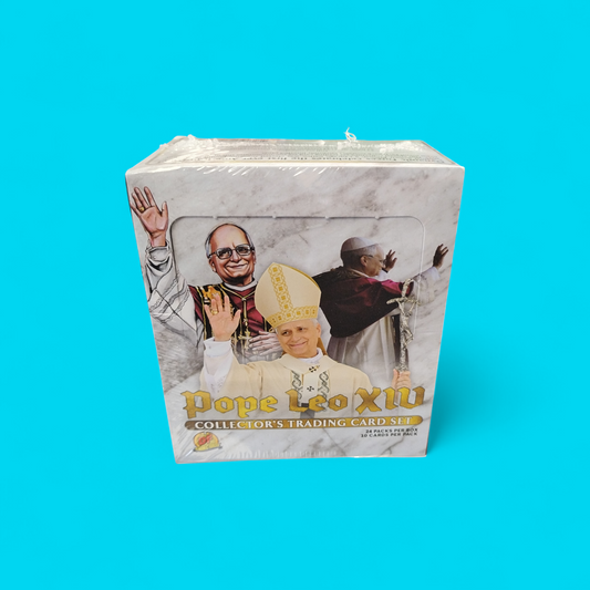 Pope Leo XIV Collectors Trading Set Box