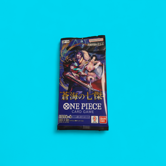 One Piece The Azure Sea's Seven OP-14 Japanese Booster Pack