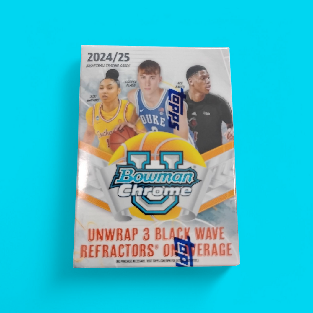 2024/25 Topps Chrome Bowman U Basketball Blaster Box