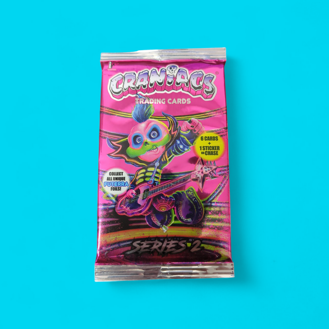 Craniacs Series 2 Trading Cards Pack