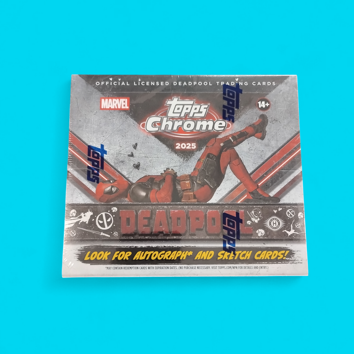 2025 Topps Chrome Marvel Deadpool Hobby Box – SCJ