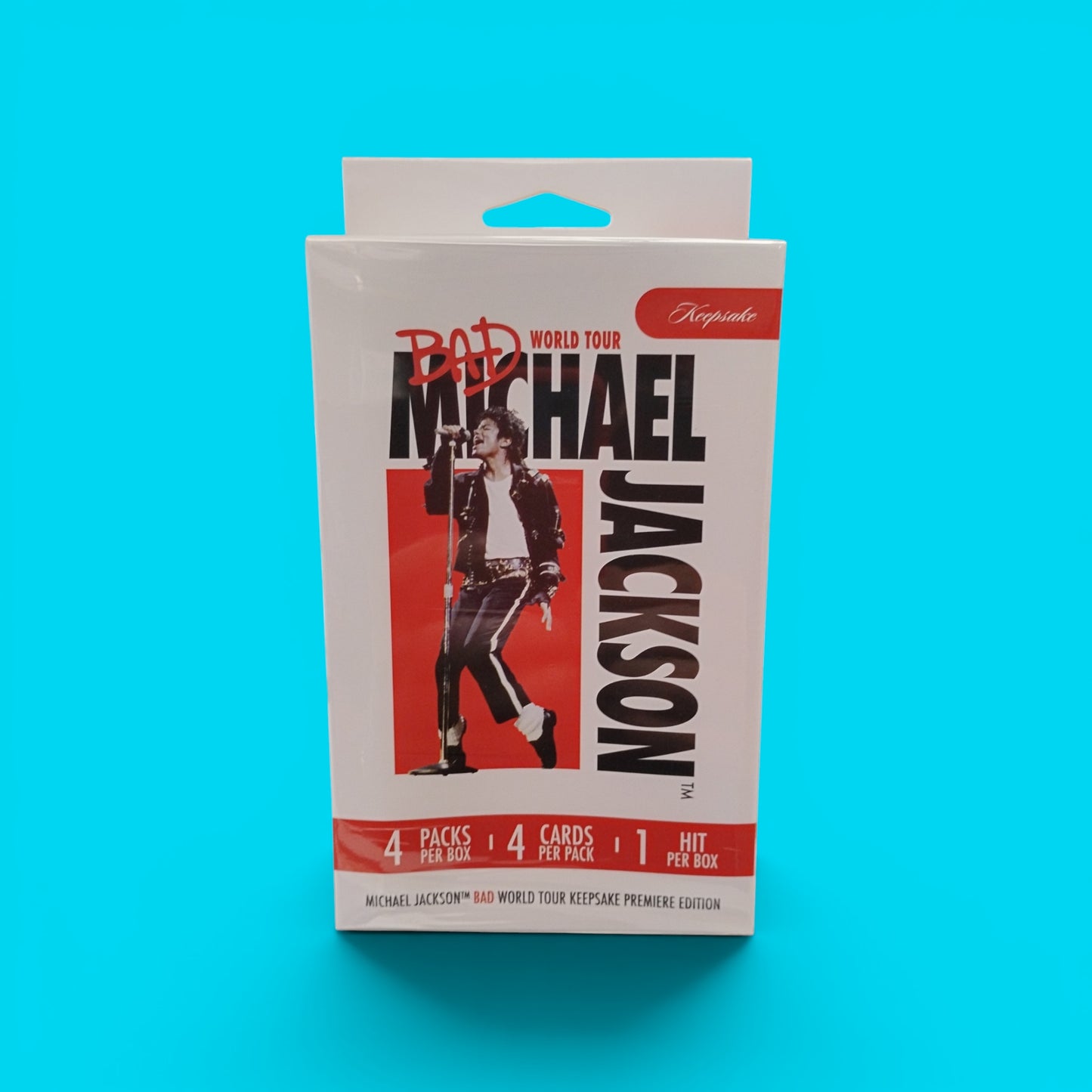 2025 Michael Jackson Bad World Tour Keepsake Premier Edition Hobby Box
