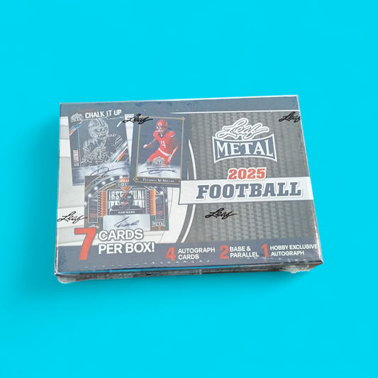 2025 Leaf Metal Football Hobby Box