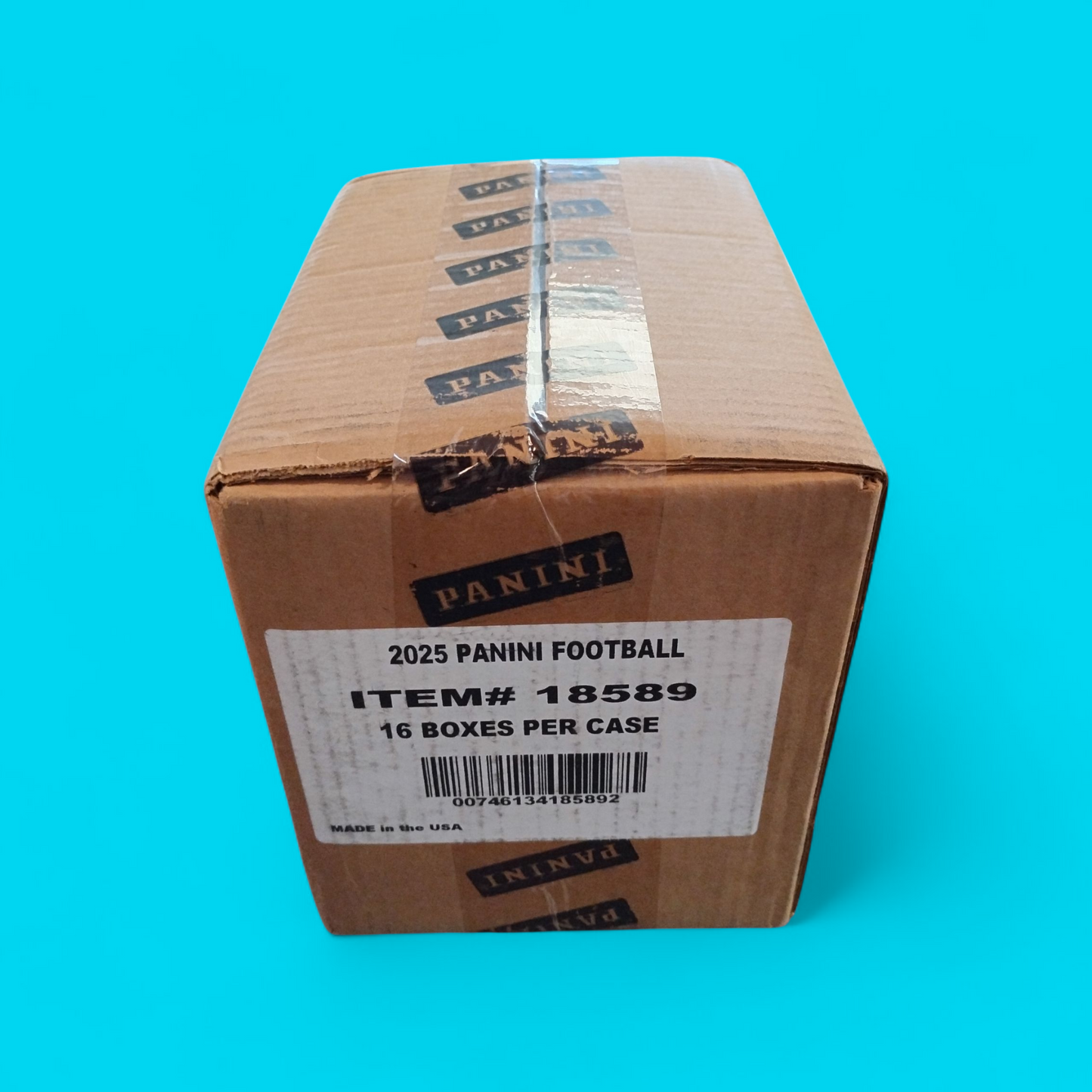 2025 Panini Origins Football Hobby 16 Box Case