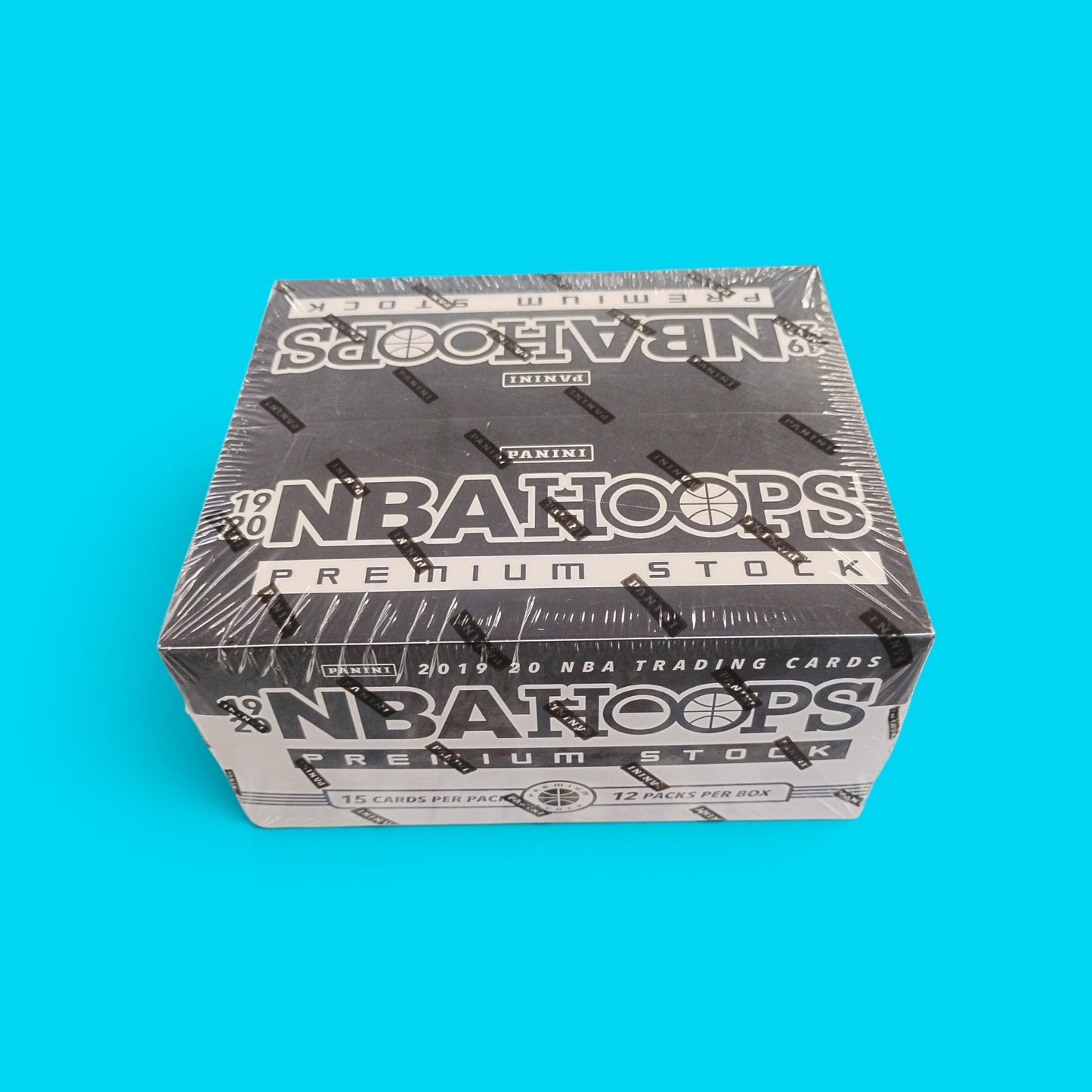 2019-20 Panini NBA Hoops Basketball Premium Stock Cello 12-Pack Box