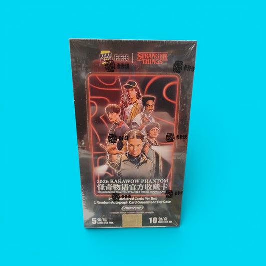 2026 Kakawow Phantom Stranger Things Trading Cards Box